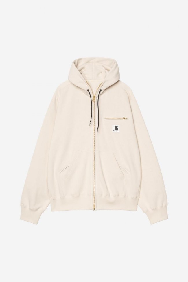 Carhartt sacai x Carhartt WIP Cotton Jersey Hoodie - Sacai Ivory