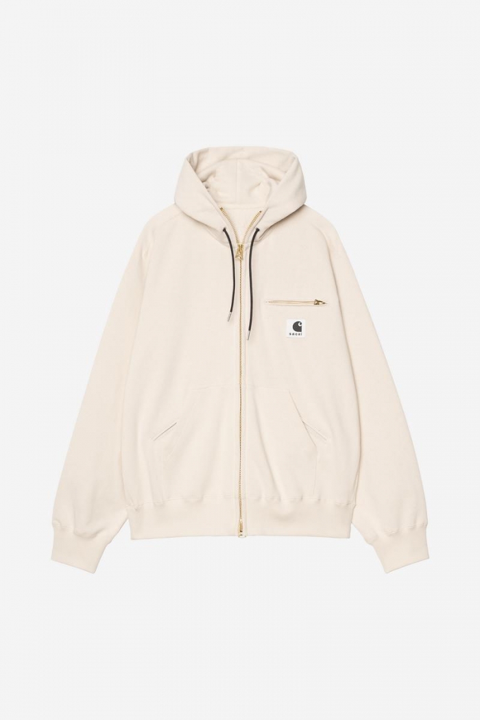 Carhartt sacai x Carhartt WIP Cotton Jersey Hoodie - Sacai Ivory