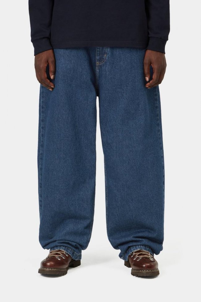 Carhartt Brandon Pant - Blue, Stone washed