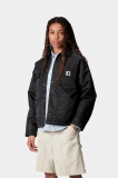 Carhartt Alumni Chore Coat - Black / Scarlet Carhartt Alumni Chore Coat - Black / Scarlet