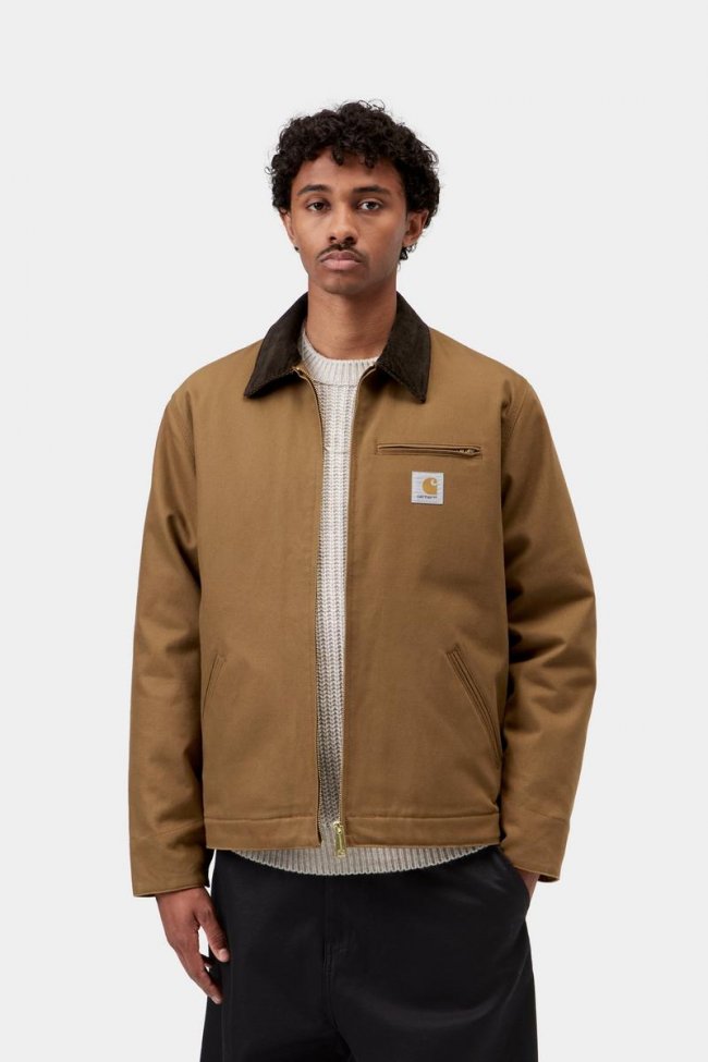 Carhartt Detroit Jacket (Winter) - Hamilton Brown / Tobacco, Rigid