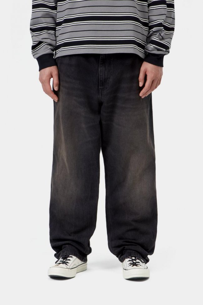 Carhartt Simple Pant - Black, Tobacco used wash Carhartt Simple Pant - Black, Tobacco used wash
