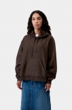 Carhartt Hooded Lambert Sweatshirt - Tobacco, Moon wash