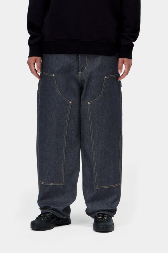 Carhartt Brandon Double Knee Pant - Blue, Rigid Carhartt Brandon Double Knee Pant - Blue, Rigid