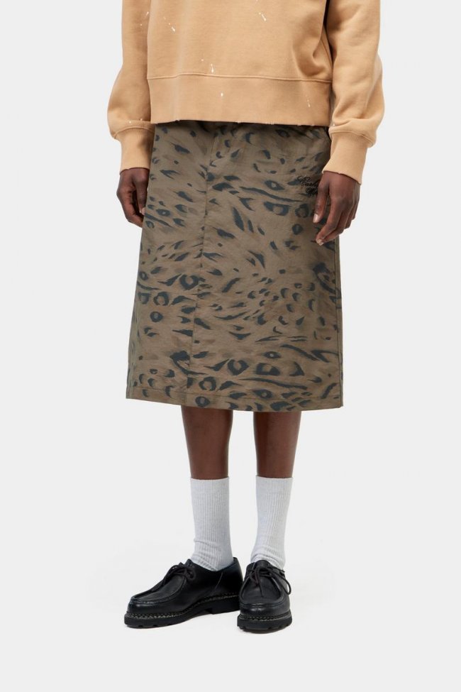 Carhartt Travon Skirt - Duck Feather Print, Cypress / Black Carhartt Travon Skirt - Duck Feather Print, Cypress / Black
