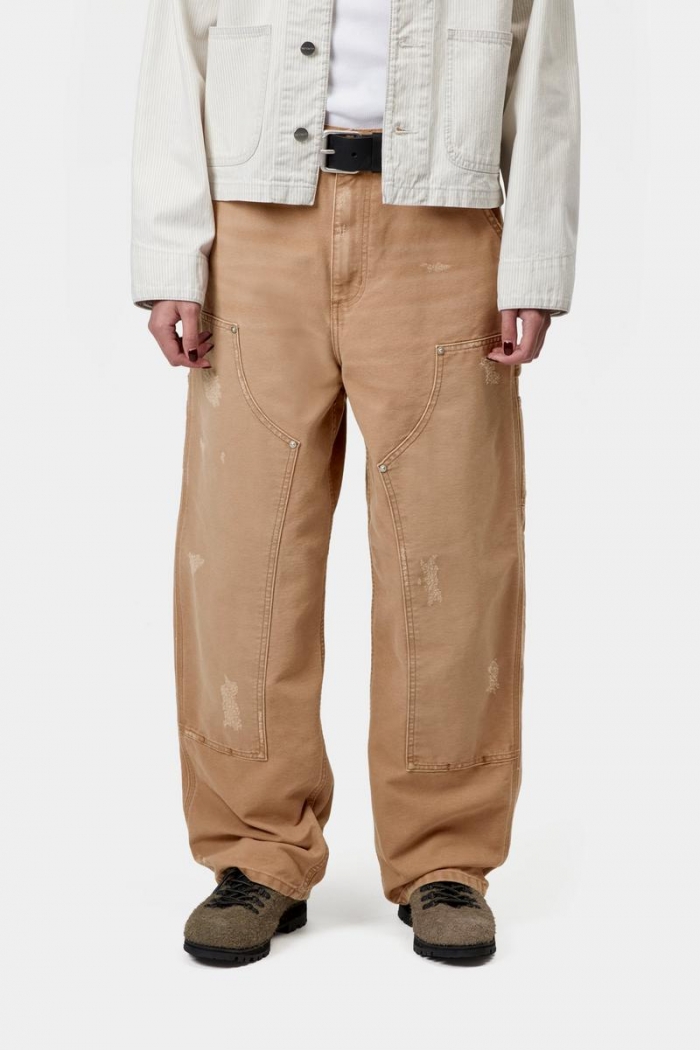 Carhartt Brandon Double Knee Pant - Hamilton Brown, Grind wash