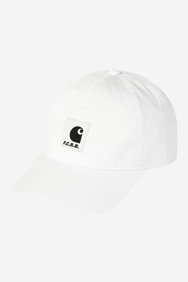 Carhartt F.C.Real Bristol x Carhartt WIP F.C.R.B Cap - White Carhartt F.C.Real Bristol x Carhartt WIP F.C.R.B Cap - White