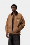 Carhartt OG Detroit Jacket - WIP H Brown / Tobacco, Stone canvas Carhartt OG Detroit Jacket - WIP H Brown / Tobacco, Stone canvas