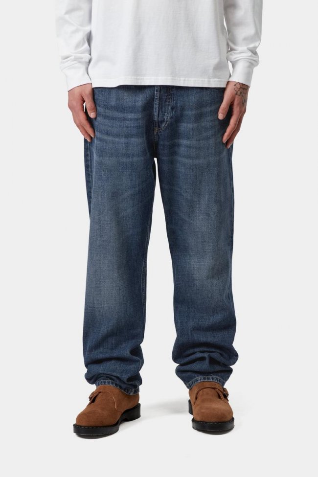 Carhartt Marlow Pant - Blue, Dark used wash