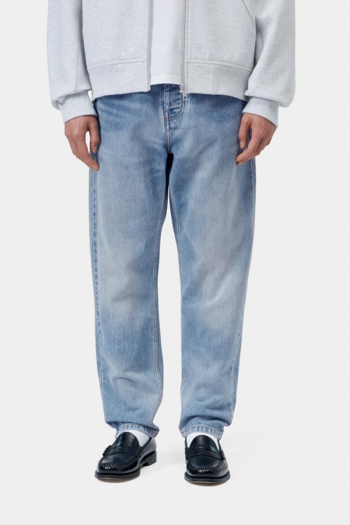 Carhartt Newel Pant - Blue, Light used wash