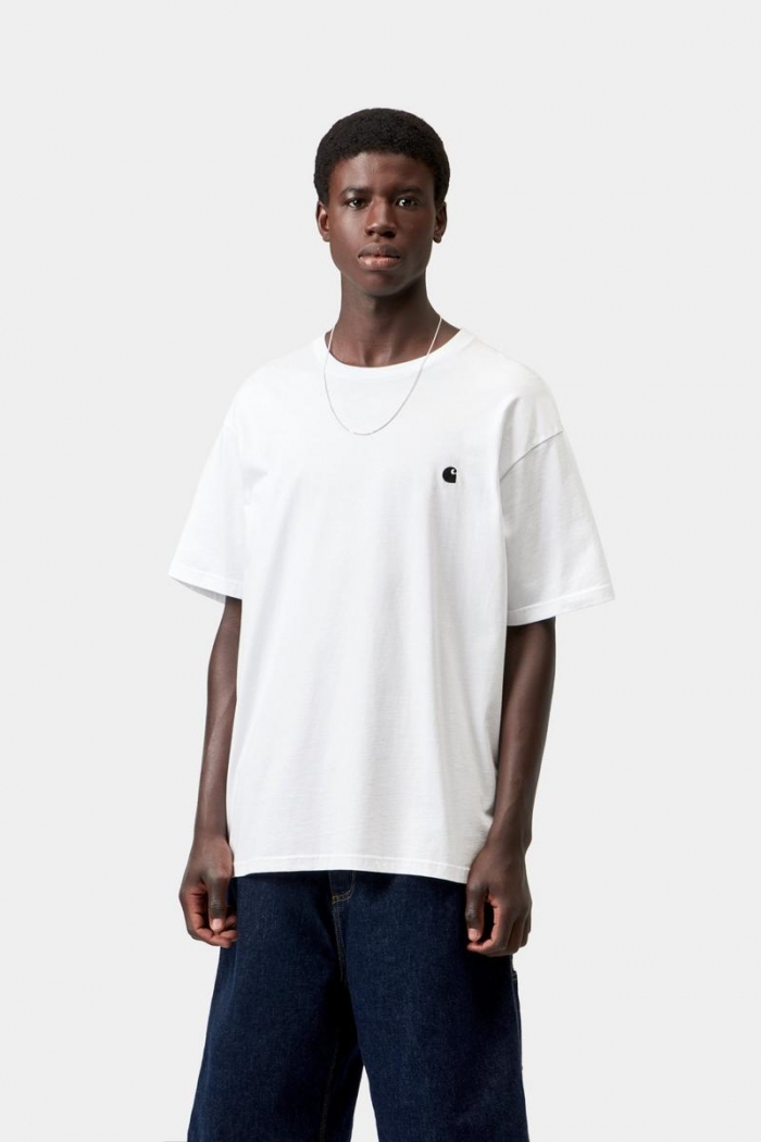 Carhartt S/S Madison T-Shirt - White / Black