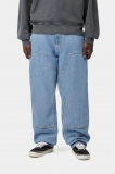 Carhartt Double Knee Pant - Blue, Stone bleached Carhartt Double Knee Pant - Blue, Stone bleached