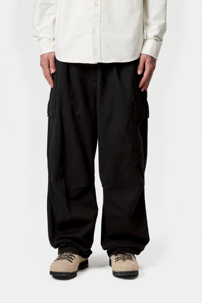 Carhartt Cole Cargo Pant - Black, Garment dyed Carhartt Cole Cargo Pant - Black, Garment dyed