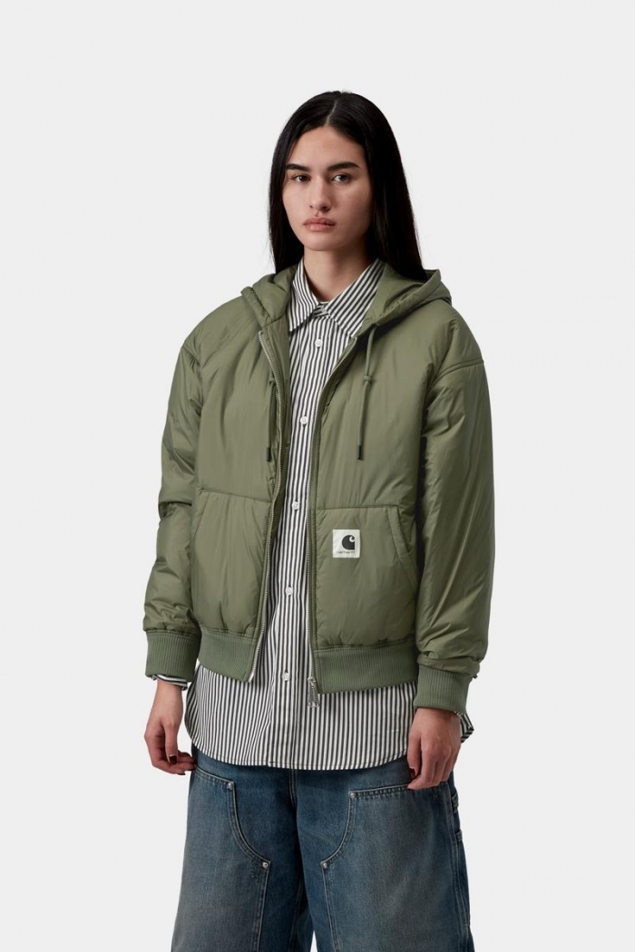 Carhartt Hooded Gadd Jacket - Dollar Green