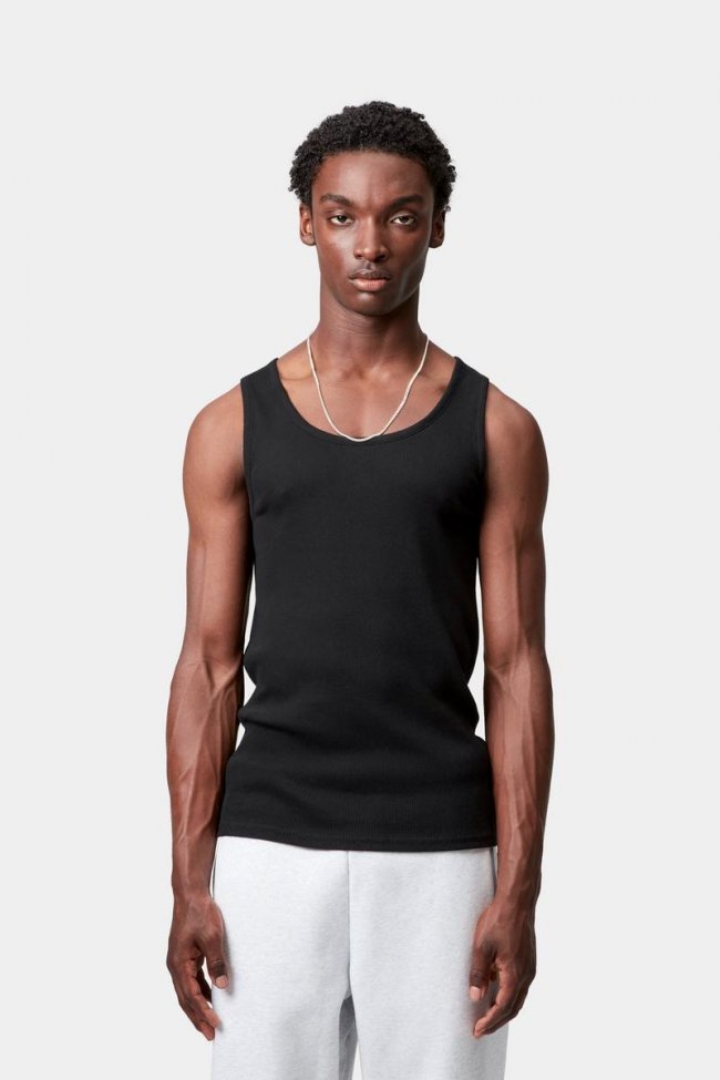 Carhartt A-Shirt - Black + Black Carhartt A-Shirt - Black + Black