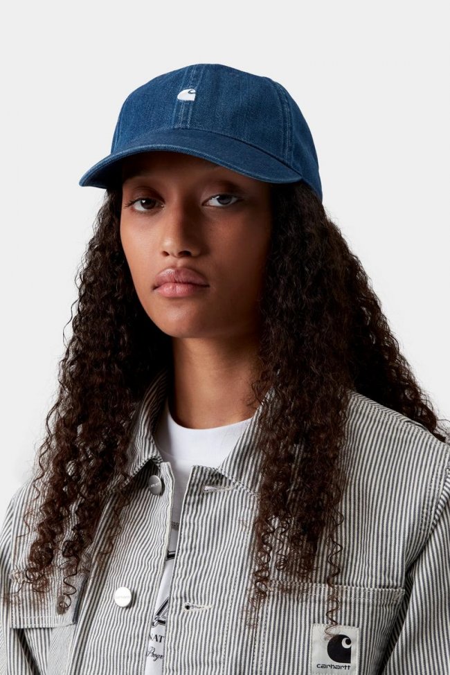 Carhartt Lucas Cap - Blue, Stone washed Carhartt Lucas Cap - Blue, Stone washed