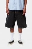 Carhartt Brandon Short - Black, Stone washed Carhartt Brandon Short - Black, Stone washed