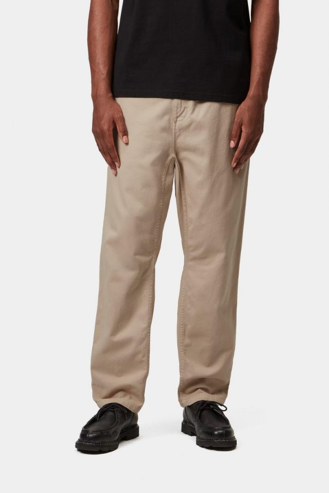 Carhartt Flint Pant - Wall, Garment dyed