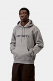 Carhartt Hooded Carhartt Sweatshirt - Shady Grey / Dark Navy