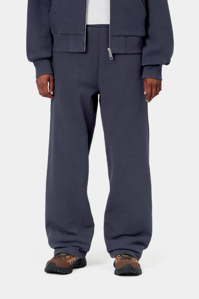 Carhartt Cassie Sweat Pant - Dark Navy / Silver