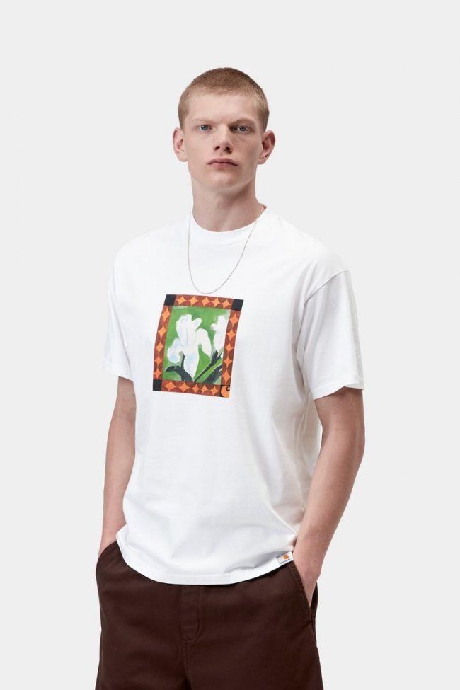Carhartt S/S Julia Klenovsky T-Shirt - White