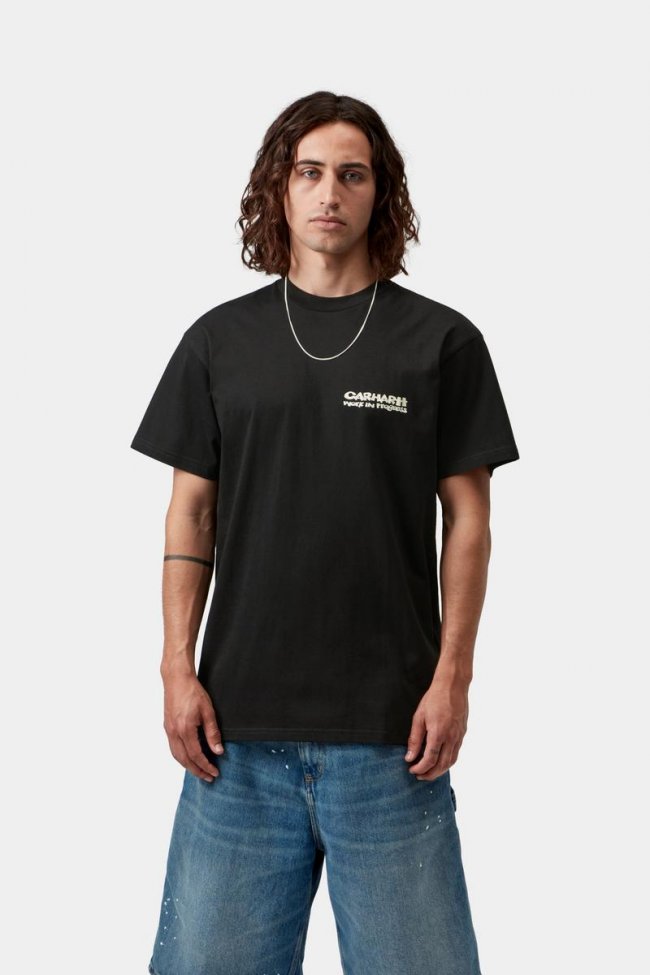 Carhartt S/S Cubist T-Shirt - Black