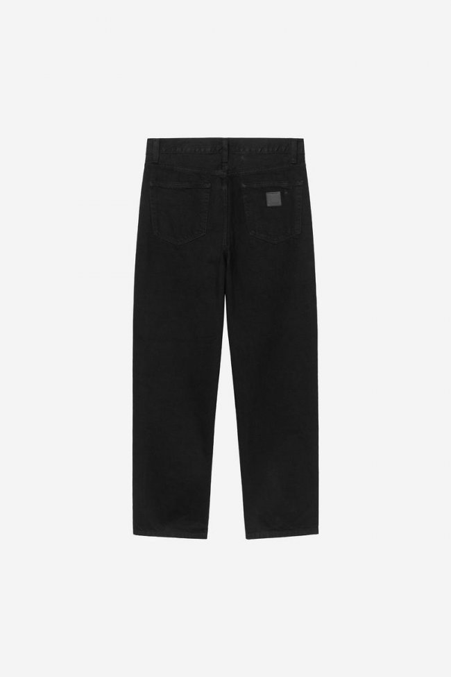 Carhartt Aaron Pant - Black, Rinsed Carhartt Aaron Pant - Black, Rinsed