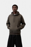 Carhartt Hooded Chase Sweatshirt - Shungite / Gold