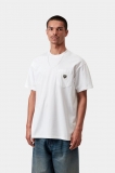 Carhartt S/S Pocket Heart T-Shirt - White / Black Carhartt S/S Pocket Heart T-Shirt - White / Black