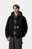 Carhartt OG Active Jacket - Black, Rinsed Carhartt OG Active Jacket - Black, Rinsed