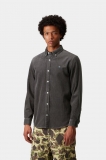 Carhartt L/S Madison Cord Shirt - Graphite / Graphite