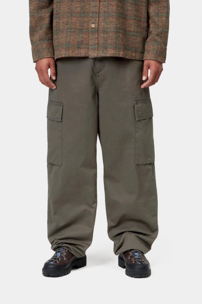 Carhartt Kade Cargo Pant - Shungite, Stone washed Carhartt Kade Cargo Pant - Shungite, Stone washed