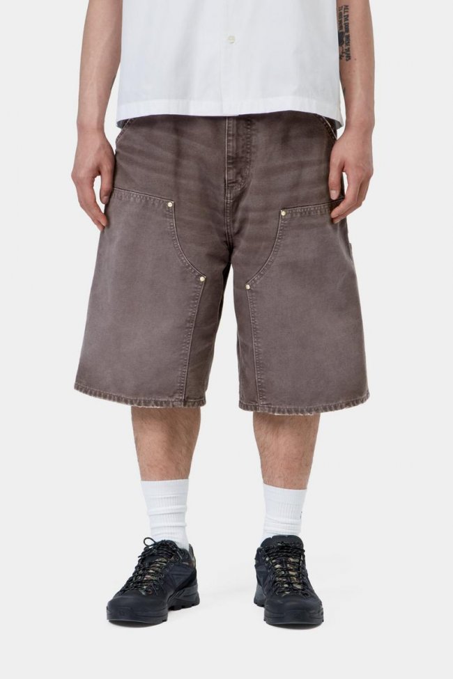 Carhartt OG Double Knee Short - Tobacco, Destroy wash