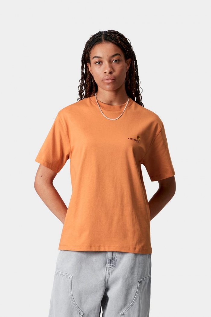 Carhartt S/S American Script T-Shirt - Redhaven