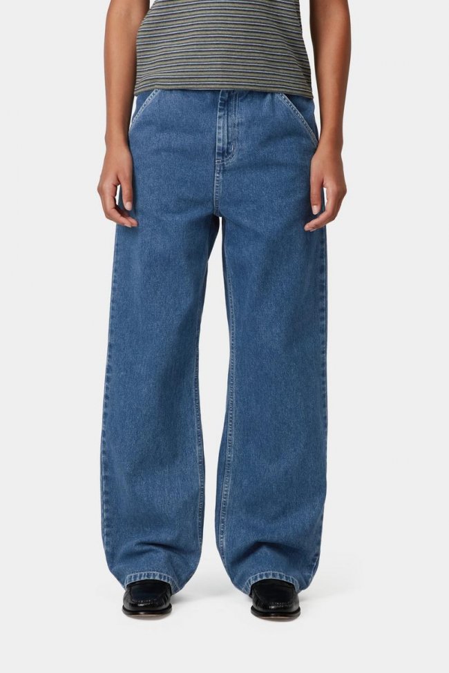 Carhartt Simple Pant - Blue, Stone washed Carhartt Simple Pant - Blue, Stone washed