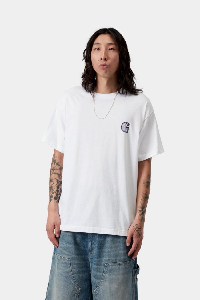 Carhartt S/S Mind Your Head T-Shirt - White