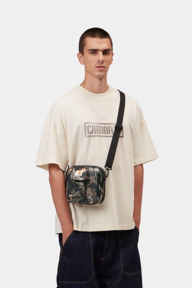 Carhartt Essentials Bag, Small - Camo Feather Tree, Black