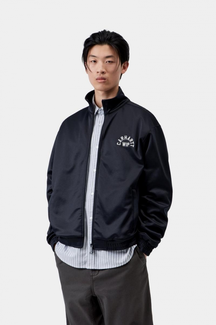 Carhartt Bolon Sweat Jacket - Dark Navy