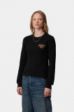 Carhartt L/S Blackletter Waffle T-Shirt - Black / Yellow Carhartt L/S Blackletter Waffle T-Shirt - Black / Yellow
