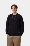 Carhartt Anglistic Sweater - Speckled Dark Navy