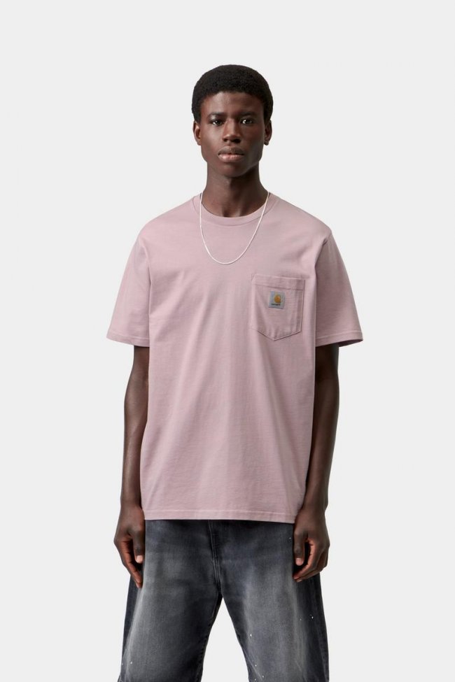 Carhartt S/S Pocket T-Shirt - Hortensia