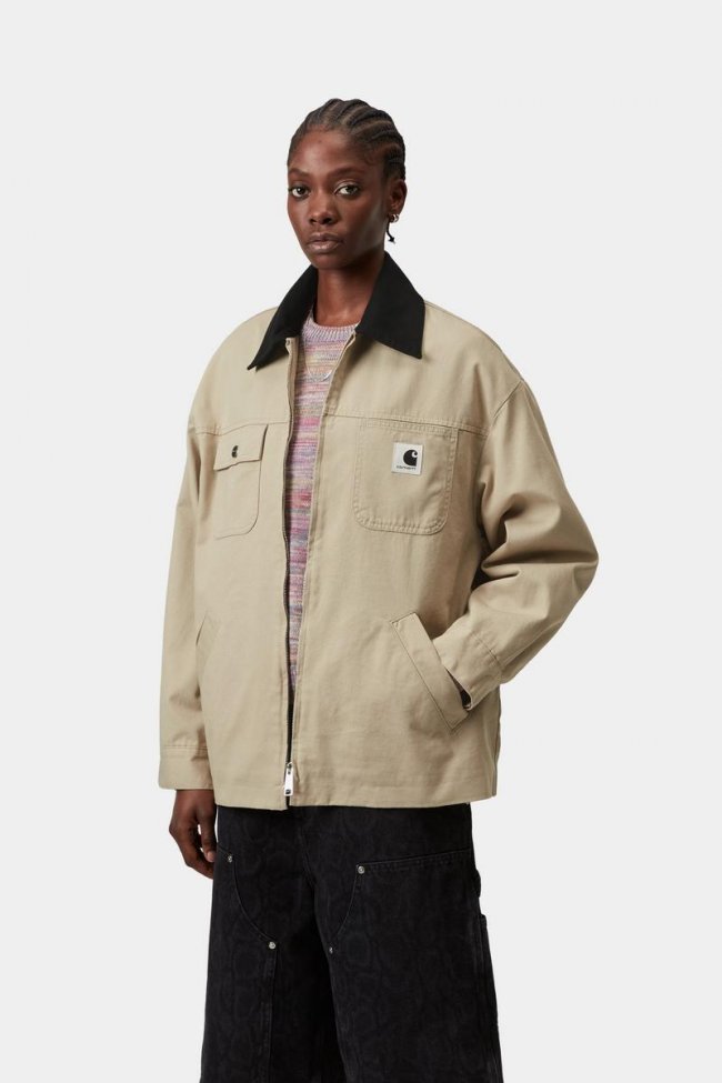Carhartt Dana Jacket - Barchan / Black, Rinsed