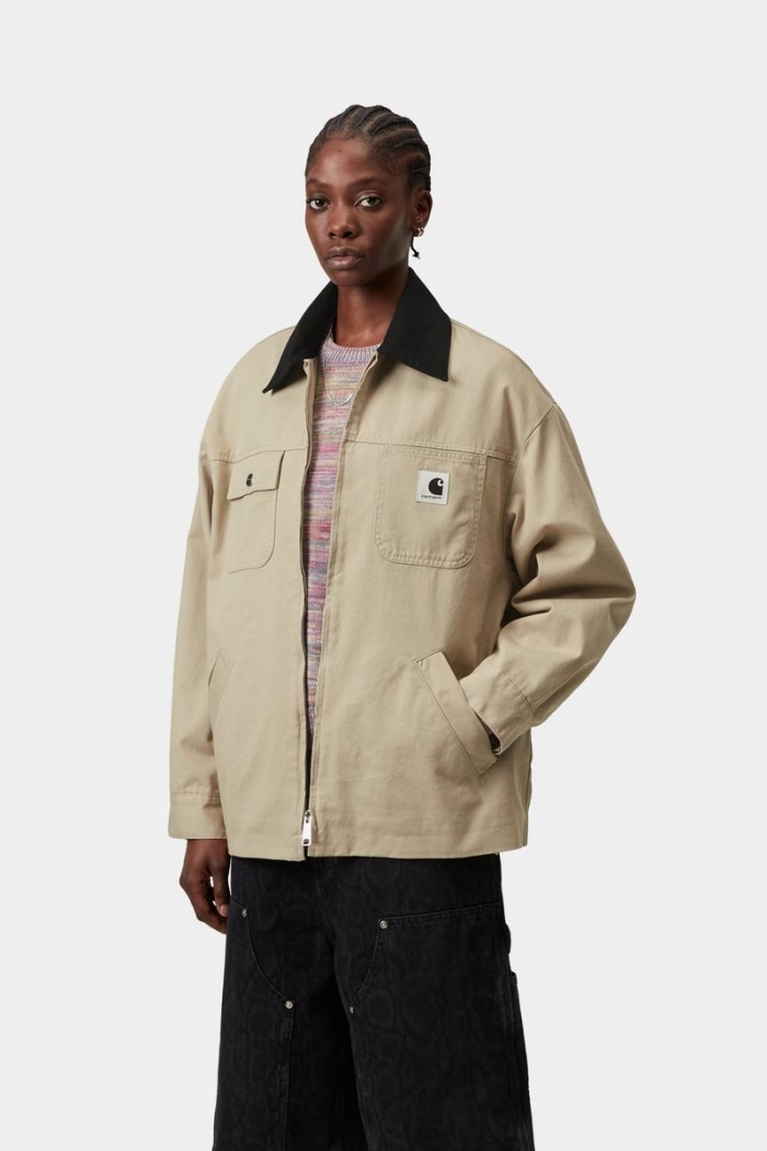 Carhartt Dana Jacket - Barchan / Black, Rinsed