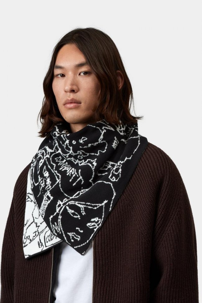 Carhartt Blinkerfluid Bandana - Black / Wax Carhartt Blinkerfluid Bandana - Black / Wax