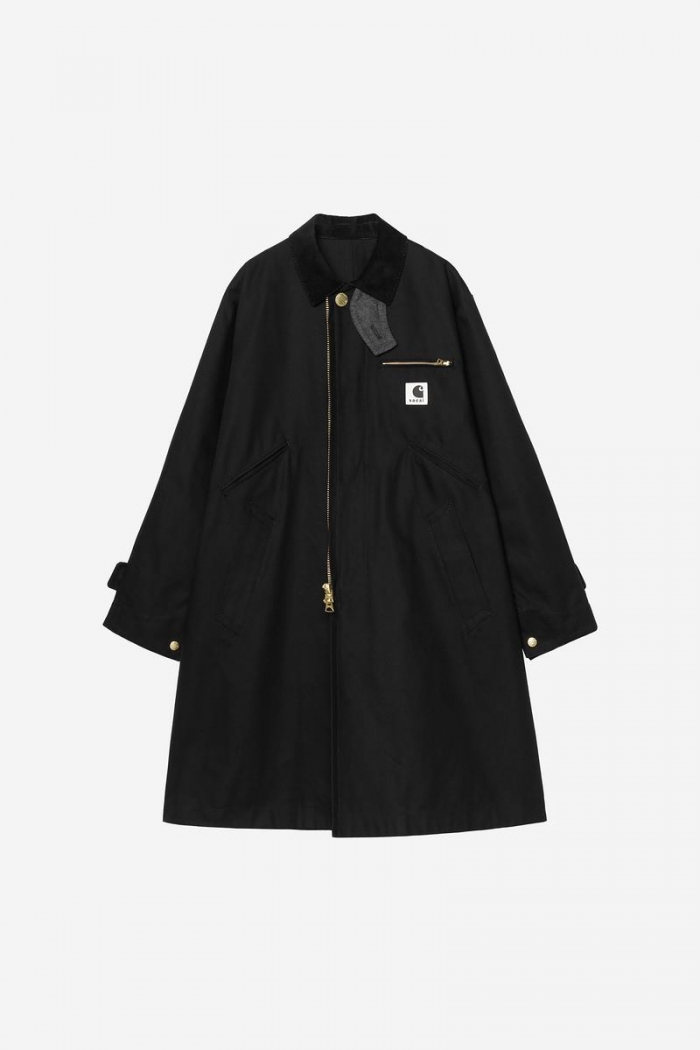 Carhartt sacai x Carhartt WIP Duck Coat - Sacai Black