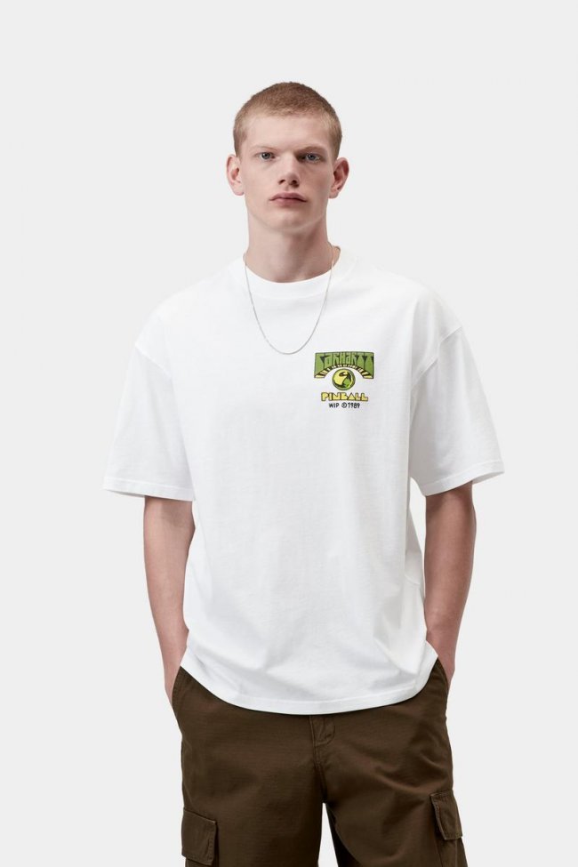 Carhartt S/S Pinball T-Shirt - White