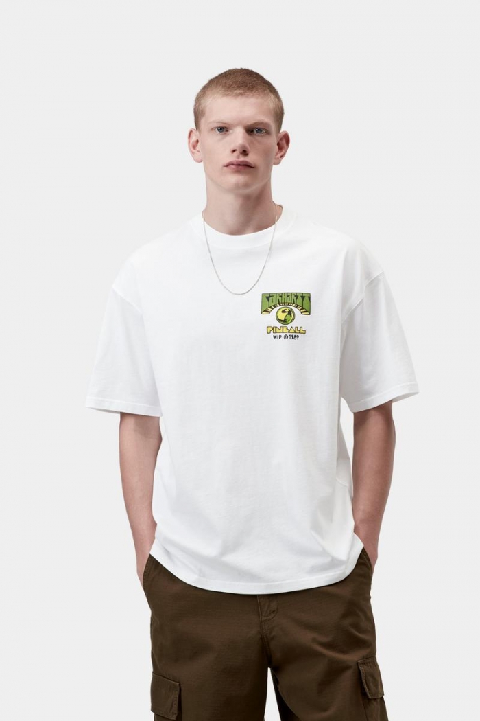 Carhartt S/S Pinball T-Shirt - White