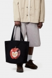 Carhartt Canvas Graphic Tote - Spoiled Print, Black