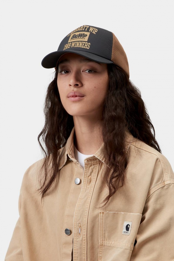 Carhartt 1989 Winners Trucker Cap - Raven / WIP Dusty H