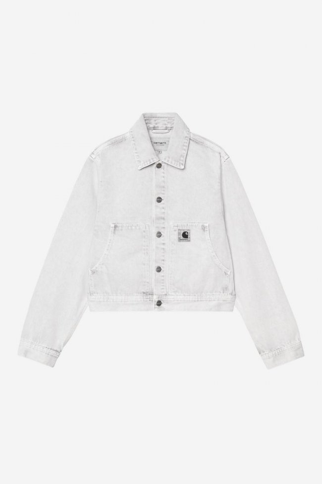 Carhartt Arca Jacket - Black, Chalk wash